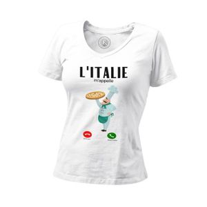 Tee shirt femme marque italienne clearance