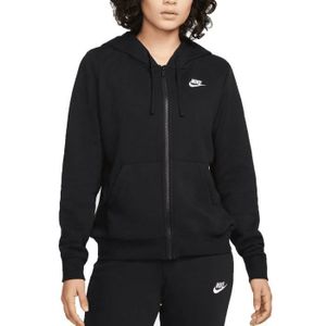 SWEATSHIRT Nike Sweat à Capuche et Zip pour Femme Club Fleece Noir DQ5471-010