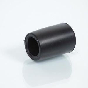 sourcing map Manchon de Suspension pour Pot déchappement en Caoutchouc Universelle Noir 4 Trous pour Voiture de Course 