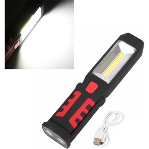 DANFENG 1pcs Mini Lampe de Poche de Lampe de Poche de Voiture de Voitures de Voiture à LED à LED Rechargeable