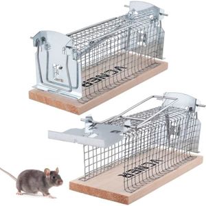 GARDIGO SOURICIÈRE RATS Grande Souris Sans Tuer, Piège à Rats