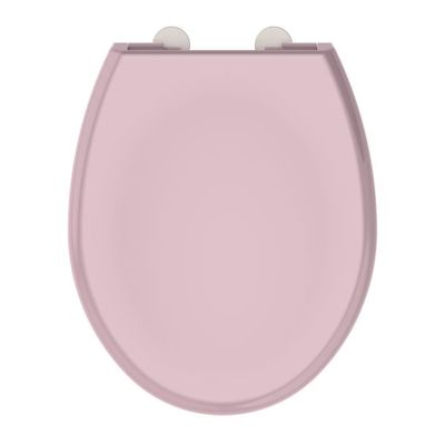 Abattant wc rose store poudré