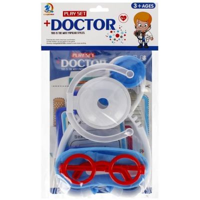 Co Ffret Vétérinaire CestMall 16 Pièces Avec Chien En Peluche – Jeu De Rôle éducatif, Sac à Dos, Cadeau Enfant 3-6 Ans