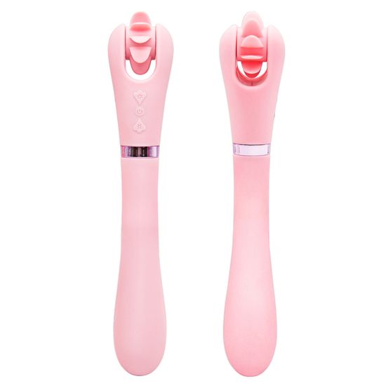 Vibrateur Télescopique Rotatif Avec Bluetooth - Pour Femme - Neuf En Gel De Silice - Andrea Thrusting