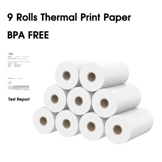10 Rouleaux De Papier Thermique Pour ECG/EKG - 50 Mm X 20 M - Rouleaux Patient