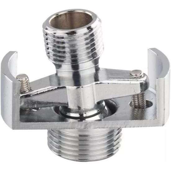 Adaptateur Tuyau D'Admission Cuivre - Tête De Douche Pied Coudé Réglable Avec Vis Excentrique