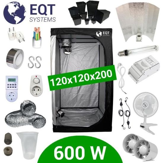 Pack Tente 600W 120x120 - ETI + Supacrop