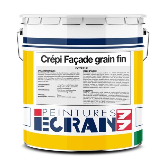 Enduit Facade Crepi Grains Fins Application Rouleau 25 Kg 0 000000 Cdiscount Bricolage