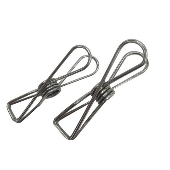 PINCE BATTERIE Pinces Crocodile Acier Inoxydable Argent Outil De Test 10 Pi EUR 6,70 - FR