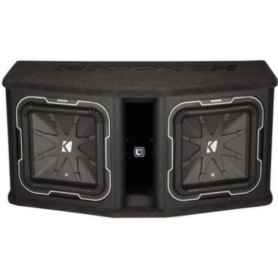 KICKER QClass L7 DualBassreflexbox DL7122 2x30cm 2 ohm Cdiscount Auto