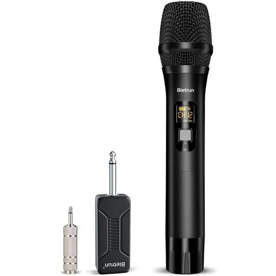 SYSTÈME PROFESSIONNEL UHF Sans Fil Pour Micro Avec émetteur XLR Et Récepteur EUR 68,58 - FR