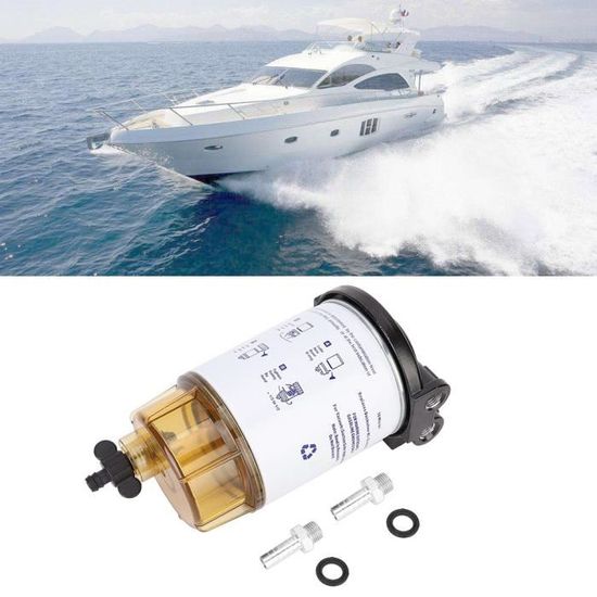 Alomejor séparateur d'eau diesel Filtre à carburant diesel de moteur Alomejor séparateur d'eau diesel Filtre à carburant diesel de moteur