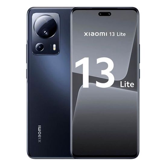 Xiaomi 13 Lite 5G 8Go/128Go Noir (Black) Double SIM 2210129SG