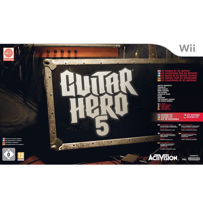 Activision Pack Guitar Hero 5 (Jeu + Guitare) / Jeu Et Access