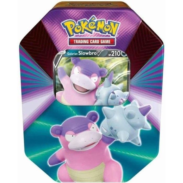 Boîte Tin 88 - Flagadoss-V - Pokémon - Jeu de Cartes à Collectionner - Anglais
