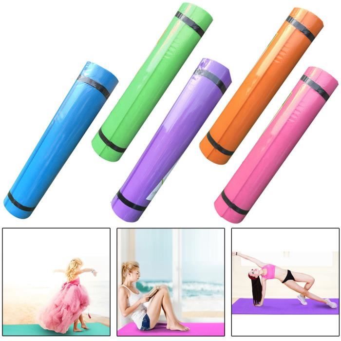 4mm le tapis de yoga durables eva épais tampon mat antidérapantes exercice fitness