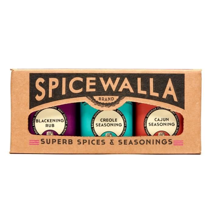 Spicewalla | Mélanges d'épices et d'assaisonnements créole, cajun et blackening rub - 132g