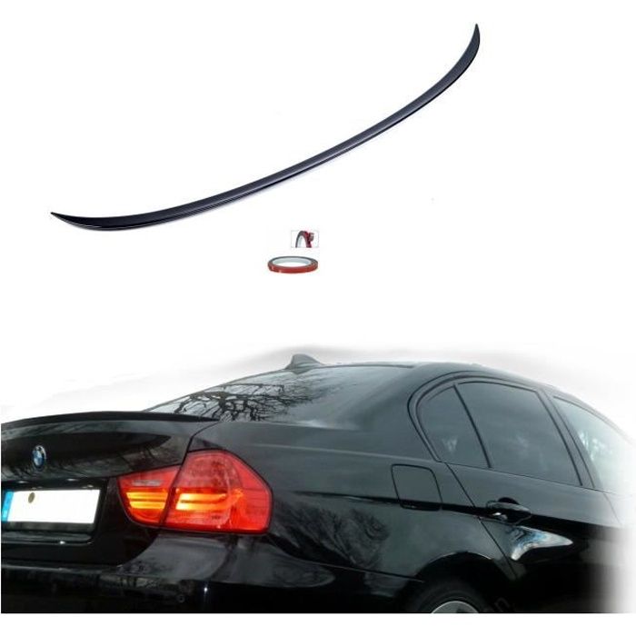 SPOILER DE COFFRE TYPE M3 NOIR BRILLANT BMW SERIE 3 E90 BERLINE DE 2005 A 2012