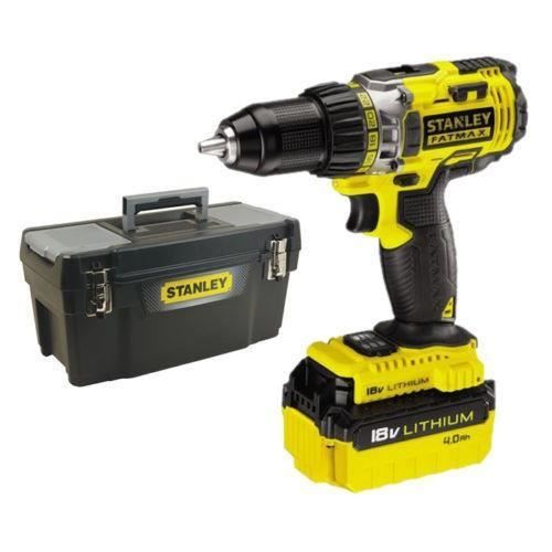 Stanley FMC600M2P Perceuse Visseuse 18 V 4Ah coffret