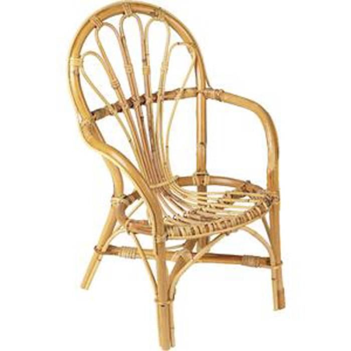 Fauteuil pour enfant en rotin 39 x 41 x 61