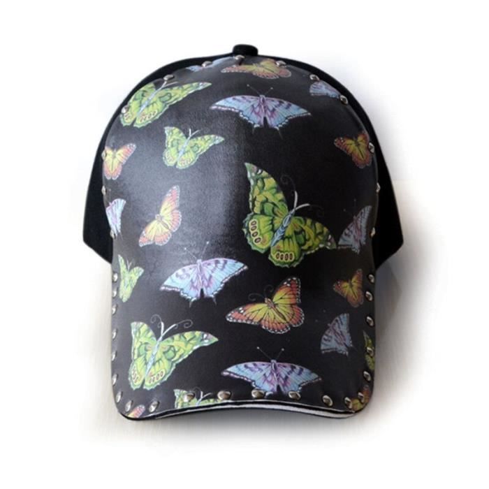 Casquette de Baseball Dragon Tiger 3D originale, pour femmes, Streetwear avec Rivet, casquette Hip H 18227 58 64CM