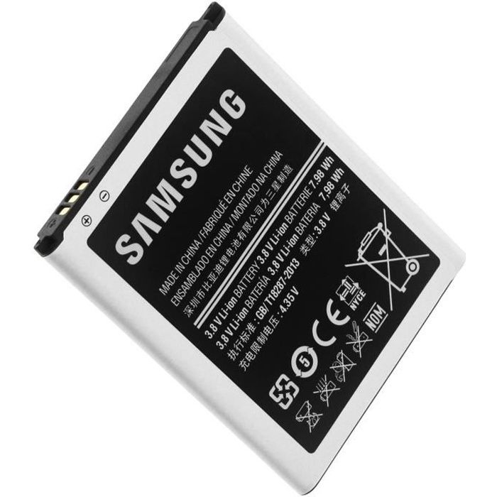 Batterie d'Origine Samsung pour Samsung Galaxy Grand I9080 - 2100mAh EB535163LU