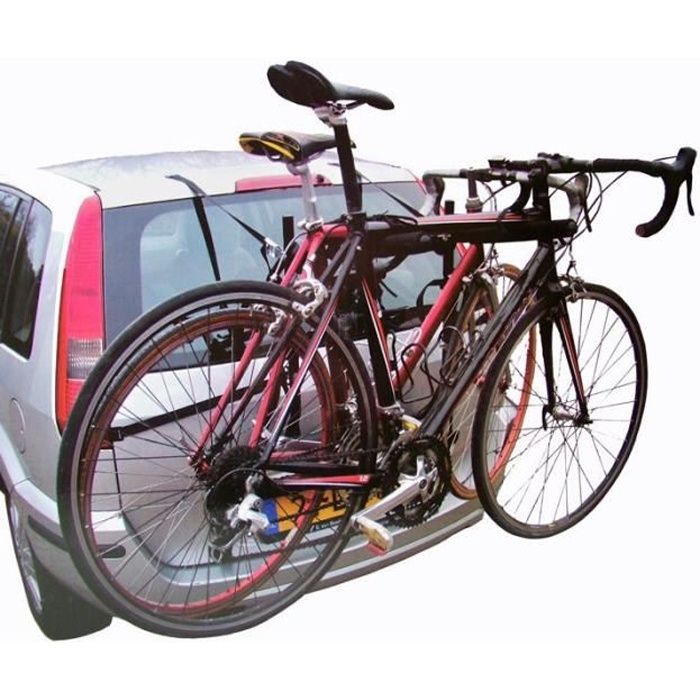 Porte-vélo sur attelage universel à Haillons Arrière 2 Vélos