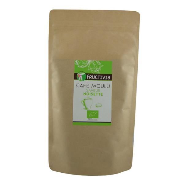 Café moulu Bio saveur noisette - 0.13kg