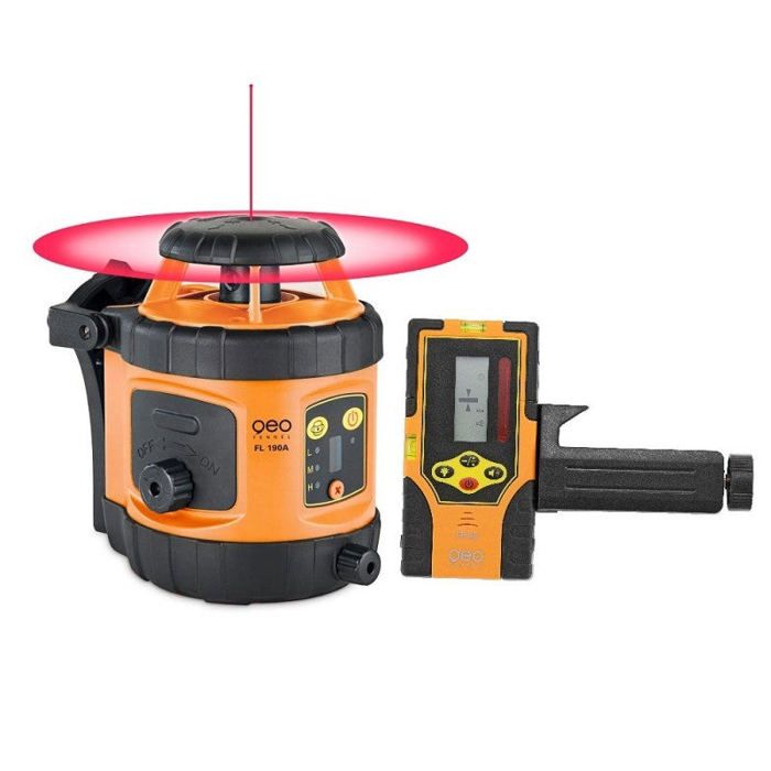Geo Fennel - Niveau laser rotatif automatique portée 400m autonomie 20h - FL 190A