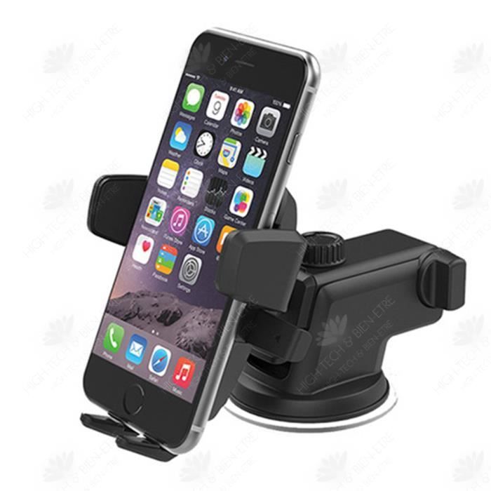 HTBE® Support de téléphone portable tableau de bord de sortie d'air collé cadre de support de navigation d'écran horizontal universe