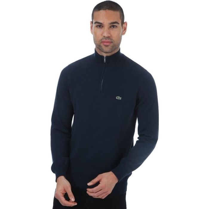 Pull Zippé Lacoste Pour Homme
