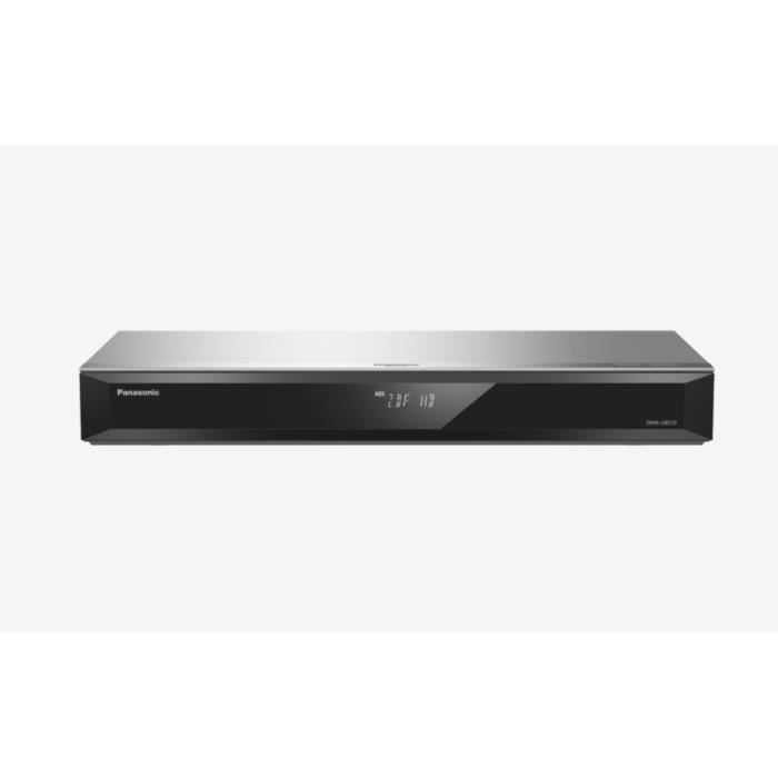 Panasonic DMR-UBS70EGS, Argent, Enregistreur Blu-Ray, BD-R,BD-R DL,BD-RE,BD-RE DL,CD,CD-R,CD-RW,DVD,DVD+R,DVD+R DL,DVD-R,DVD-R DL