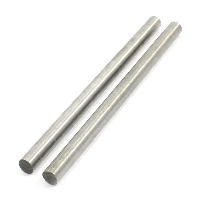 VEHICULE A CONSTRUIRE - ENGIN TERRESTRE A CONSTRUIRE SOURCINGMAP® RC Car Jouet 100mm x 6mm Acier Inox Tige Ronde 2 PIÈCES