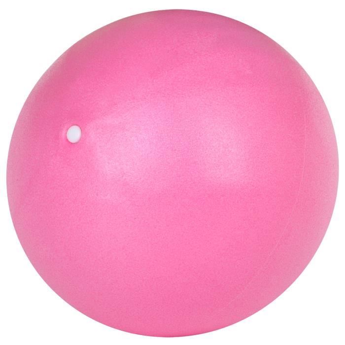 TRIXES Ballon PVC Mousse Rose pour Aider Pilates Exercice Renforcement Yoga Entraînement Gym