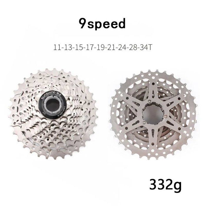 Cassette 8 Vitesses 11‑28T Cassette Volant D'inertie Vélo Pignon de Roue Libre pour VTT Vélo de Route Bicyclettes et pièces détachées