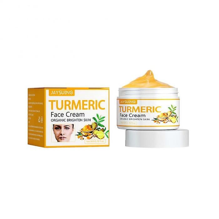 Crème Visage Au Curcuma Anti-taches - Traitement 7 Jours, 100 Ml, Avec Acide Kojique