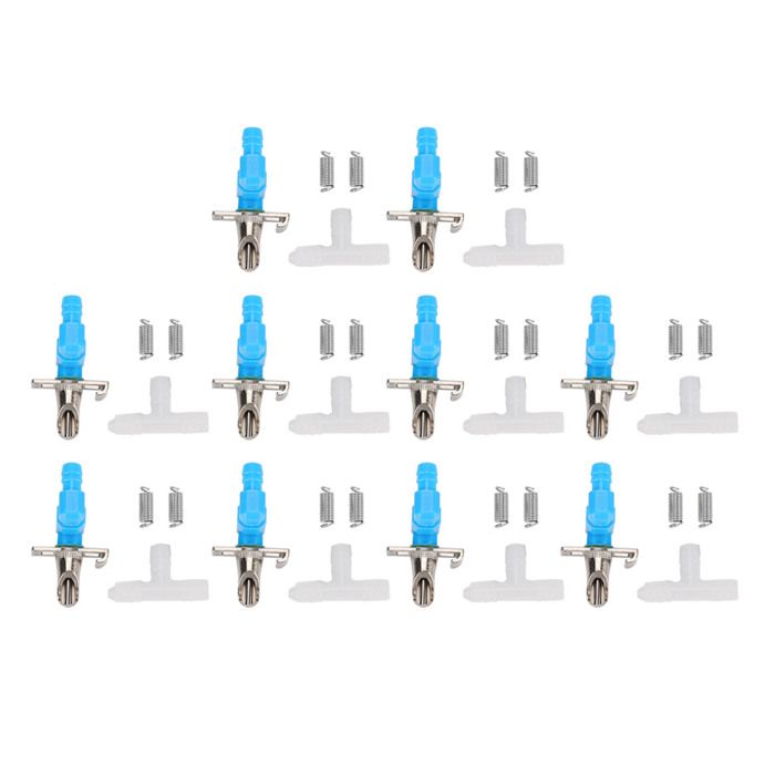 Lot de 10 abreuvoirs automatiques pour lapins robinet à bille abreuvoir pour rongeurs outils pour boire