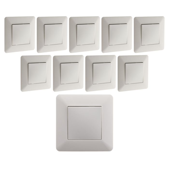 Lot interrupteurs et prises - Bricolage