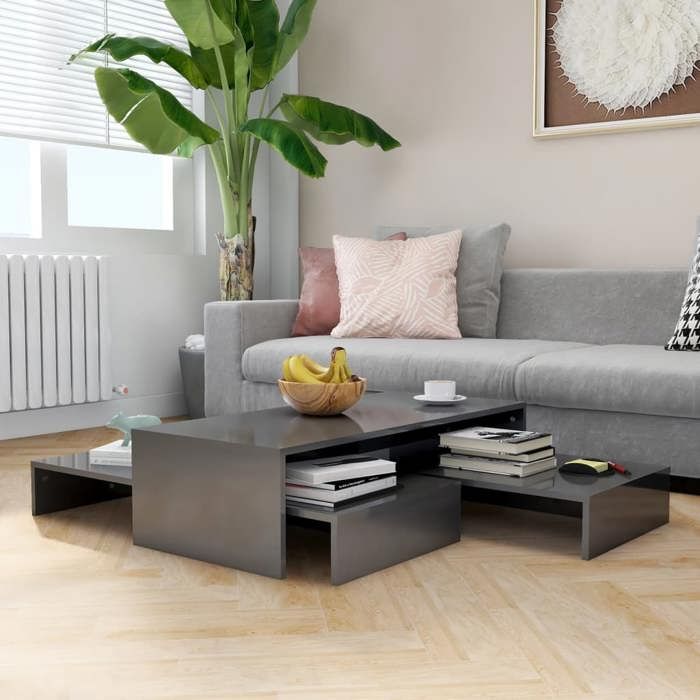 Tables Gigognes 3 Pcs | Tables Basses | Bout De Canapé Vieux Bois Bois D Ingenierie