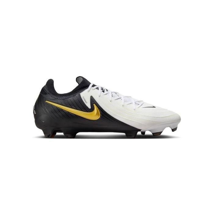 Nike Phantom GX II Pro FG Blanc Noir Nike bottes Phantom Gx 2 Pro Fg