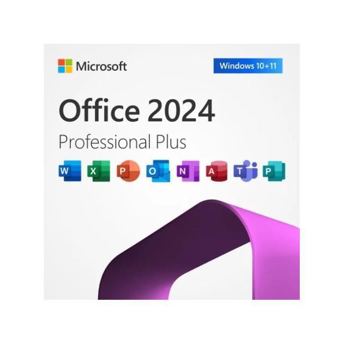 OFFICE 2024 PRO PLUS (Version Complète + Clé Activation) – Envoi Rapide 5min