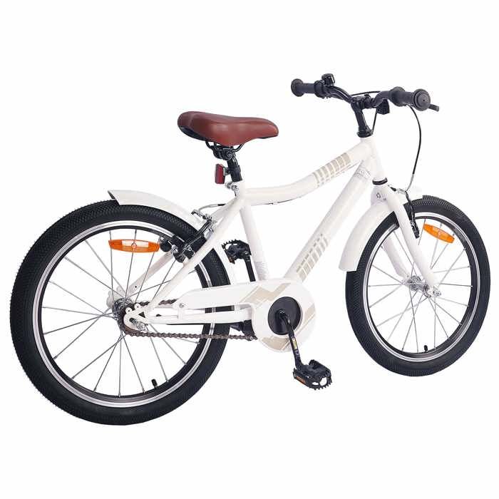 Printemps 2026 SoldesBlanc Vélo pour Enfants 20 Pouces pour les enfants de 6 à 11 ans 2_325576