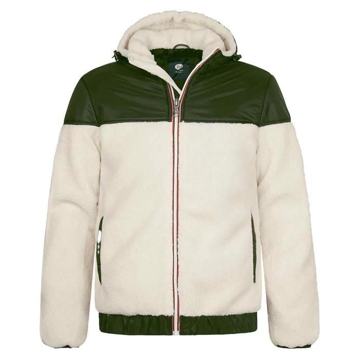 Veste Blanche/Vert Homme Petrol Industries JAC202 Veste Blanche/Vert Homme Petrol Industries JAC202