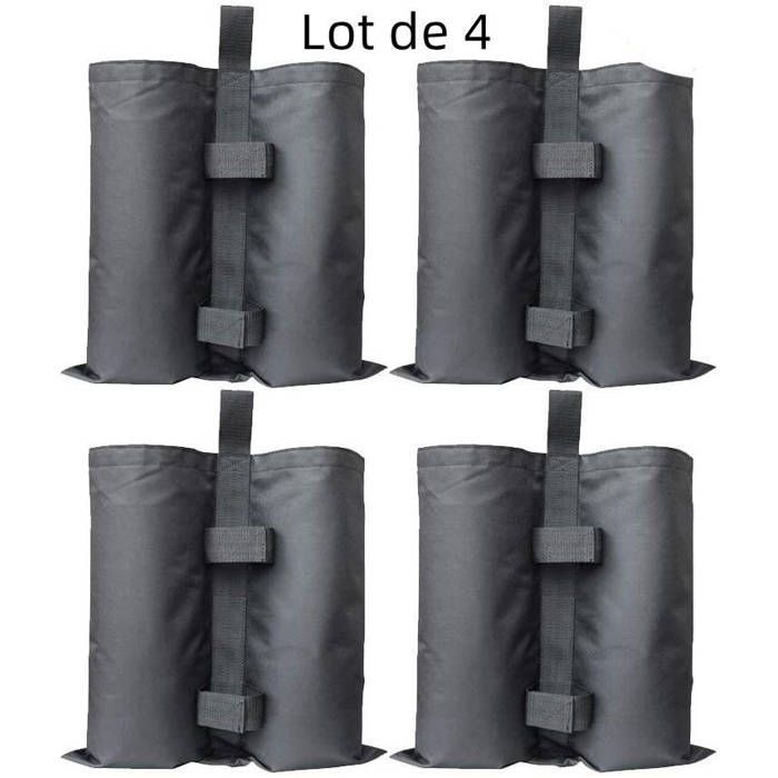 Sacs de Lestage Paquet de Poids de Sable Gazebo Lot