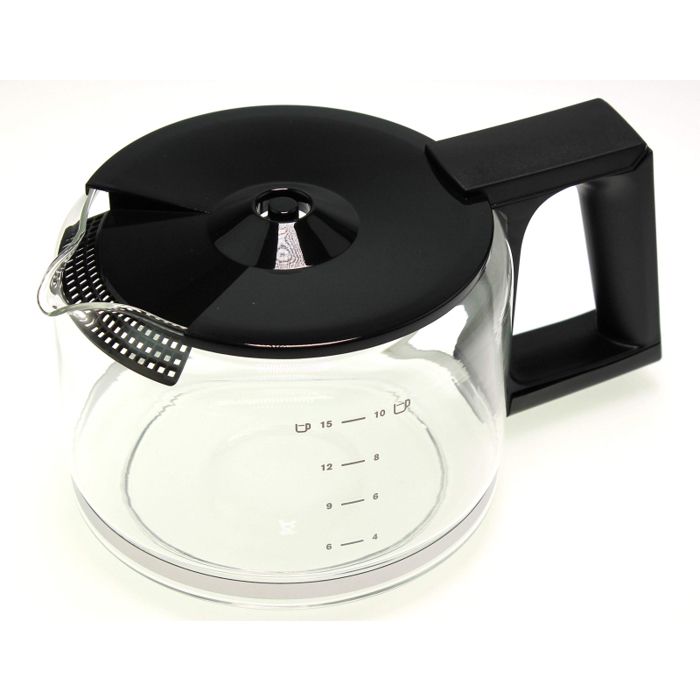 Verseuse en verre pour cafetière SEB F309 KM321 Pro Aroma Plus XB900601