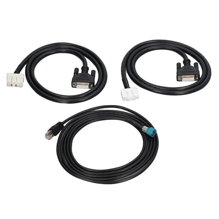 HURRISE Câble De Diagnostic OBD II Aramox OBD II Diagnostic Cable 16PIN Scanner Adaptateur Truck