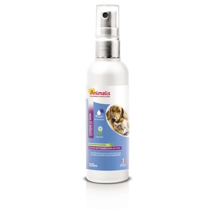 Animalis Lotion Nettoyante Yeux Pour Chien Et Chat 125ml Cdiscount