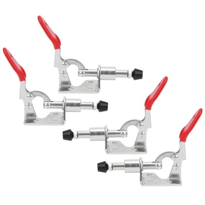 Lot De 5 Pinces à Levier GH-201 - Fer Galvanisé, Serrage Rapide, Pour Menuiserie, Soudure Ou Bricolage