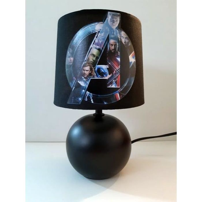Lampe de chevet, céramique motif serpent, LUSSIOL Gisèle | Leroy Merlin