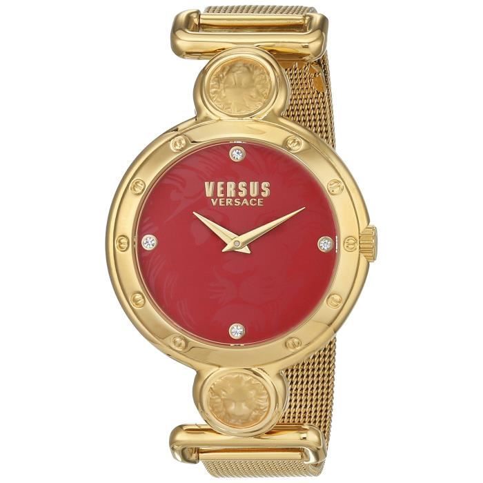 versus versace red watch